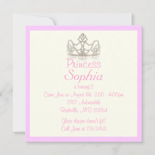 Princesse Invitation