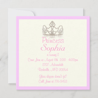 Princesse Invitation