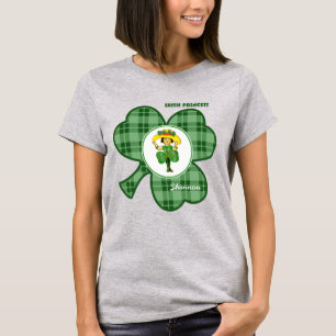 Princesse irlandaise. T-shirts du jour de St