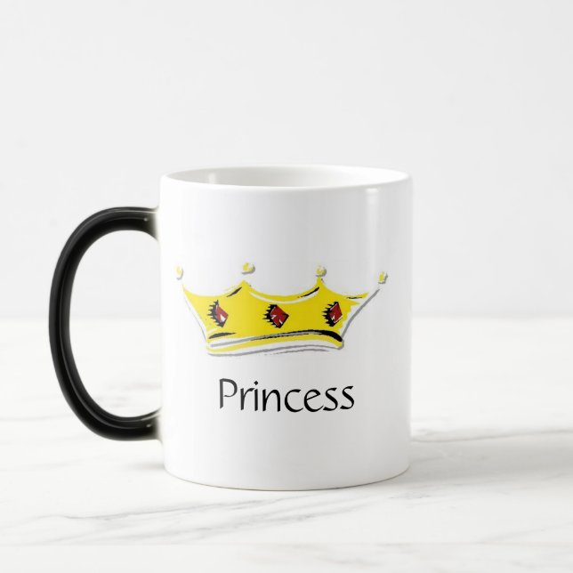 Princesse Mug de changement de couleur (Gauche)