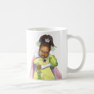 Princesse noire et la tasse de filles de