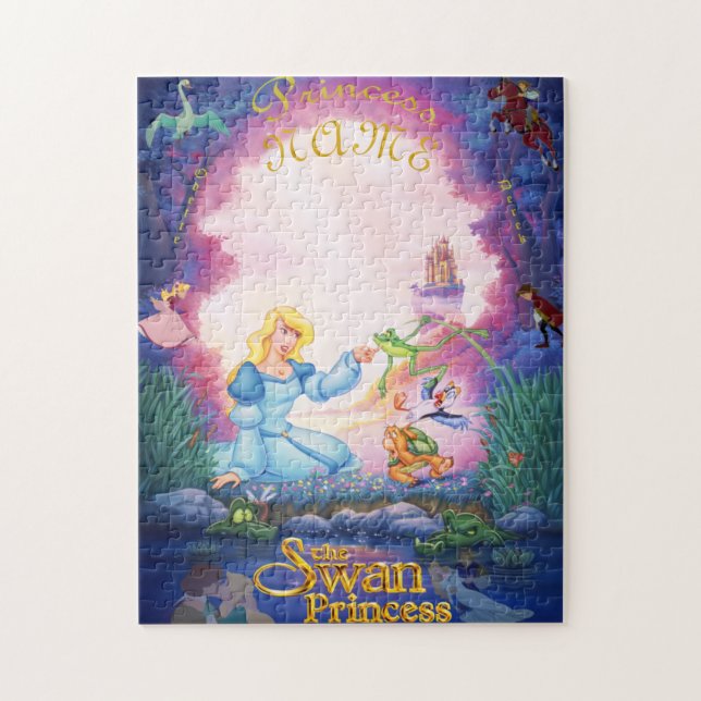 Princesse Odette Personalized Photo Puzzle (Vertical)