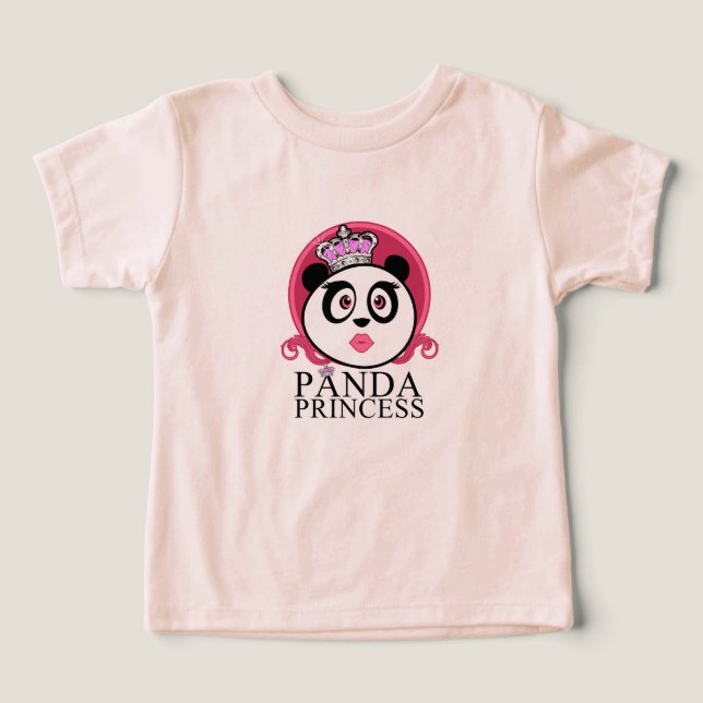 Princesse Panda Mignonne Reine Panda  (Design Recto)