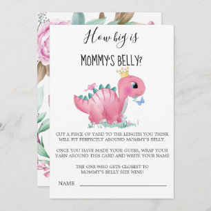 Princesse Pink Dinosaur Quelle est la taille du ve