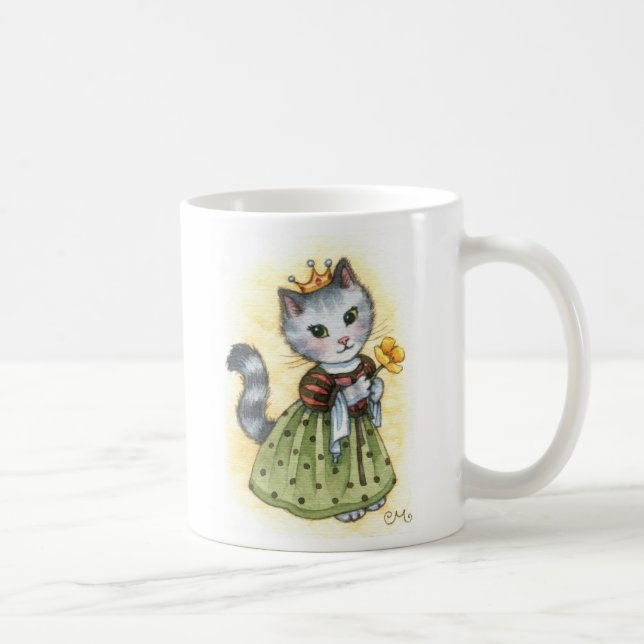 Princesse Poppy - tasse mignonne de chat (Droite)