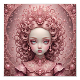 Princesse rose Mark Ryden Style Art Poster Imprime