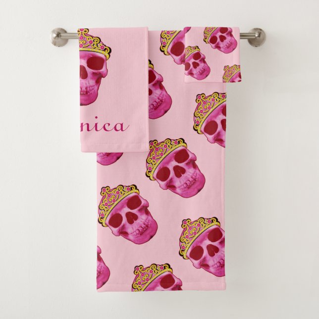 Princesse rose Skull Skeleton (En situation)