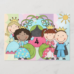 Princesse royale Celebration Birthday Invitation