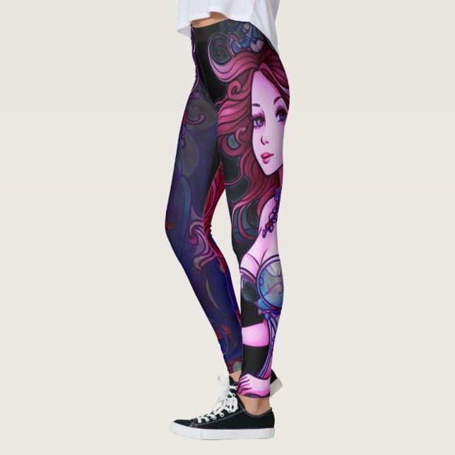 Princesse Sirène Steampunk Pantalon Collant Person (Gauche)