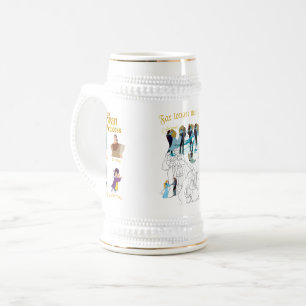 Princesse tasse royale de cygne basée sur des