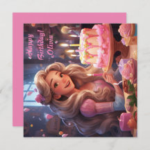 Princesses personnalisées Anniversaire