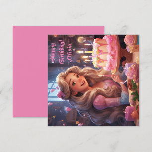 Princesses personnalisées Anniversaire