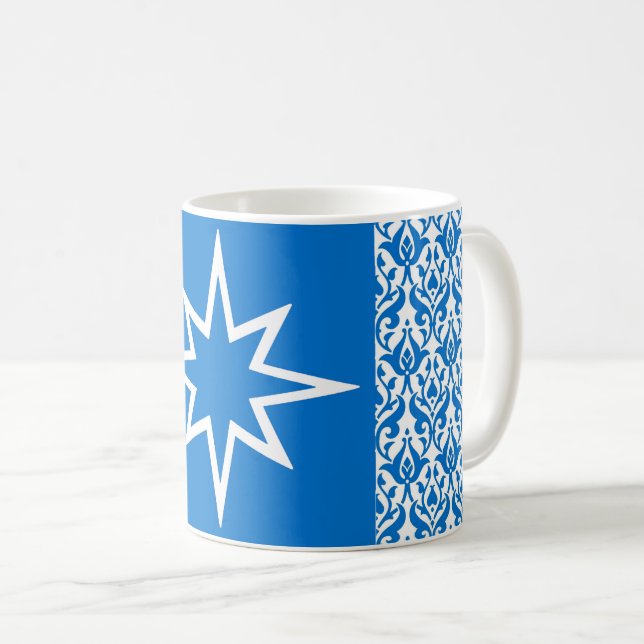 Principauté de Tir Righ populace badge Café Mug (Devant droit)