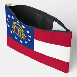 Print Cut Sac à coudre avec le drapeau de Géorgie,