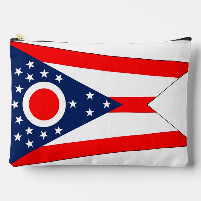 Print Cut Sac à coudre avec le drapeau de l'Ohio,  (Recto)