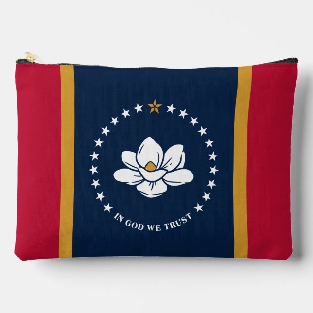 Print Cut Sac à coudre avec le drapeau du Mississi (Recto)