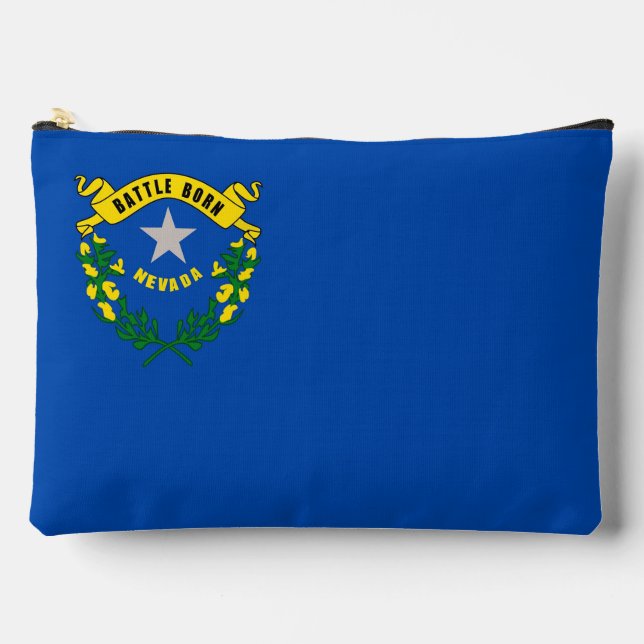 Print Cut Sac à coudre avec le drapeau du Nevada,  (Recto)
