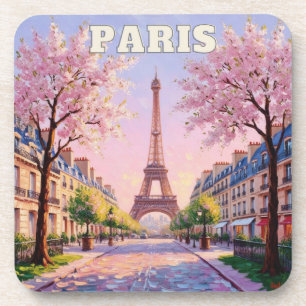 Printemps à Paris Dessous de verre de liège - Voya