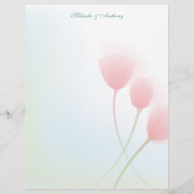 Printemps Beauté 8,5 x 11 Papier (Devant)