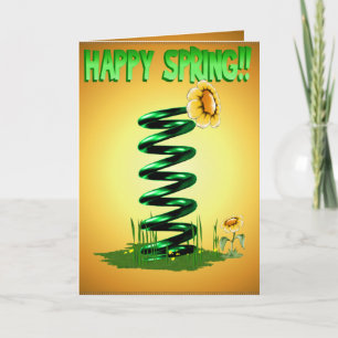 Printemps ! Carte