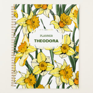 PRINTEMPS DAFFODIL Design Planificateur & Stickers