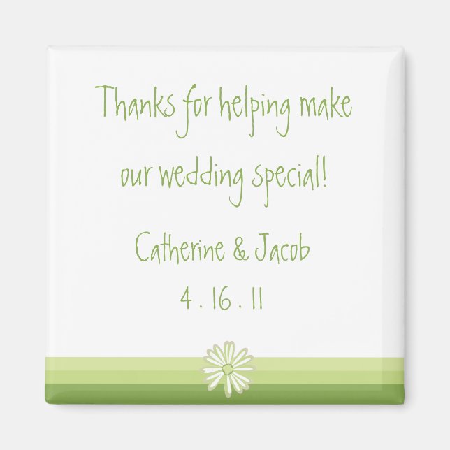 Printemps de la marmite Favor Magnet (Devant)