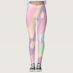 Printemps Été Pastel Leggings