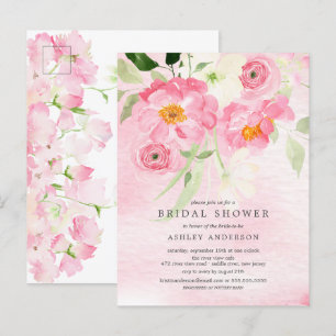 Printemps fleurit Floral nuptiale Invitation de do
