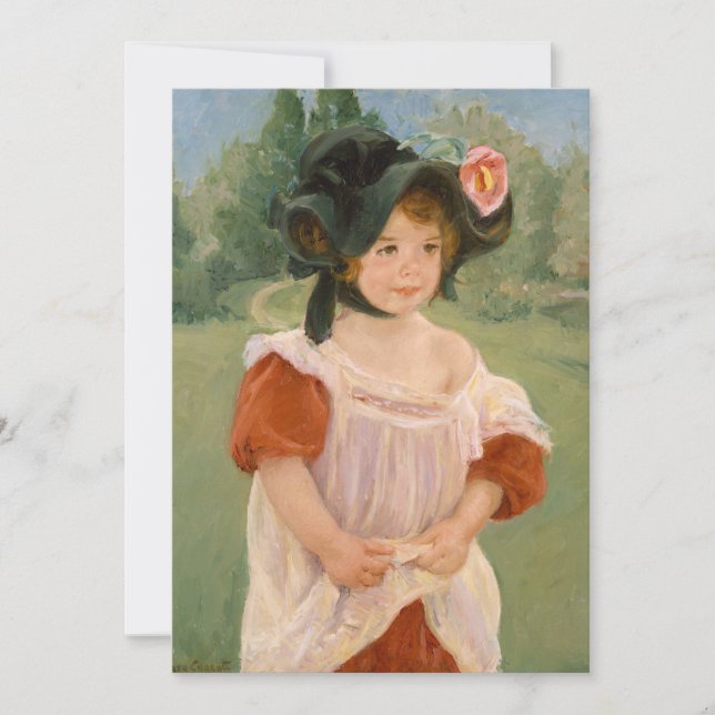 Printemps : Margot debout dans un jardin | Mary Ca (Devant)
