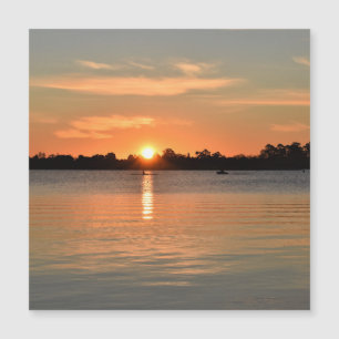 Pris dans la carte magnétique du coucher de soleil