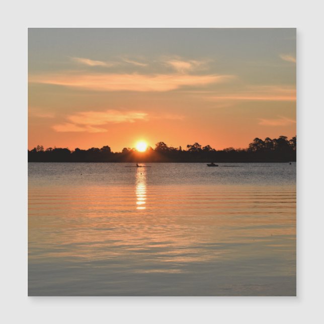 Pris dans la carte magnétique du coucher de soleil (Devant)