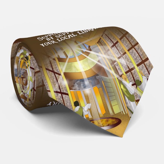 Prise en charge de votre Cravate de bibliothèque l (Roulé)