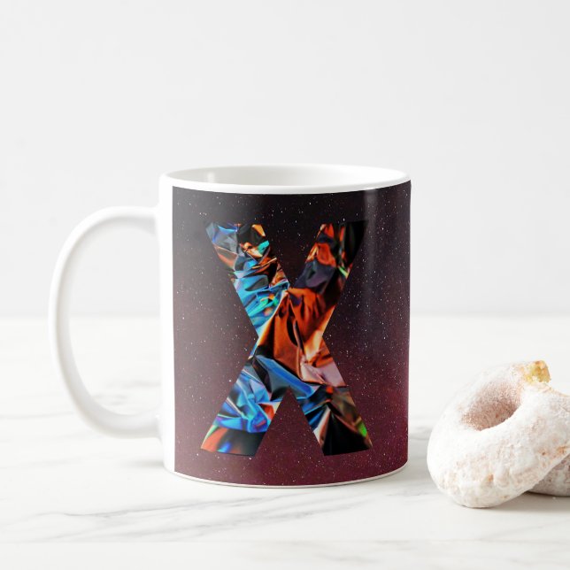 Prisme galactique initiale X Mug (Avec donut)