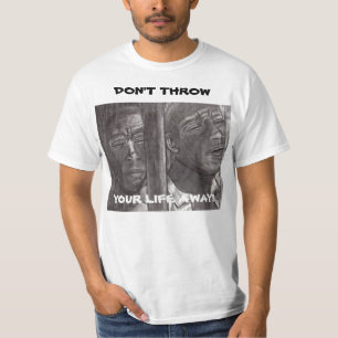 PRISON, NE JETTE PAS VOTRE VIE sweat - shirt à cap
