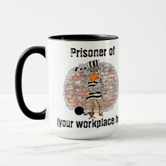 Prisonnier de tasse de travail