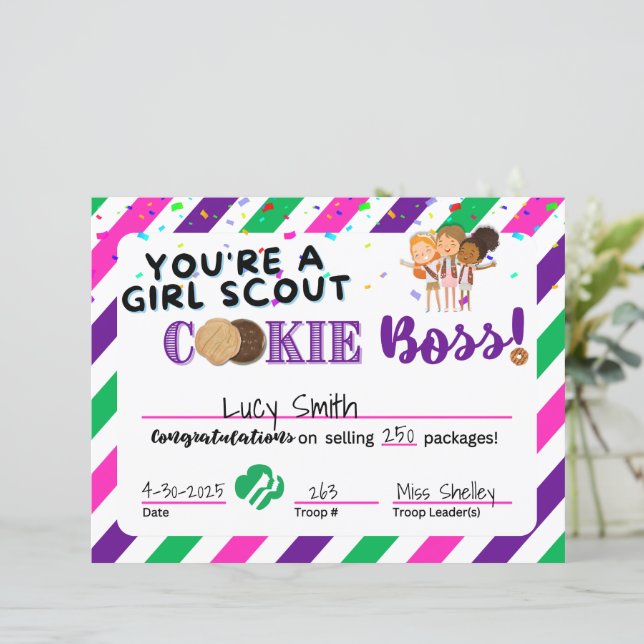 Prix Boss Cooke de vente de scouts (Debout devant)