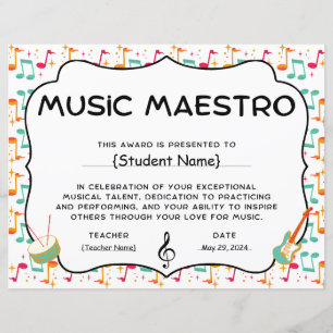Prix de la reconnaissance étudiante de Music Maest
