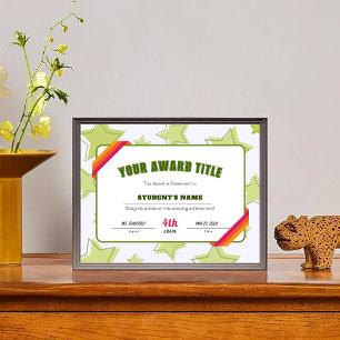 Prix d'excellence pour les élèves de la salle de c