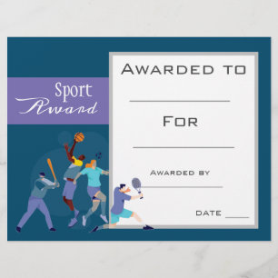 Prix du certificat sportif sportif