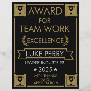 Prix du personnel d'entreprise