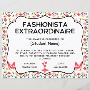 Prix Fashionista Extraordinaire
