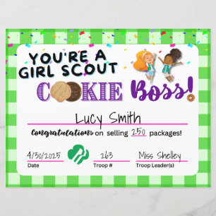 Prix Scout Cookie