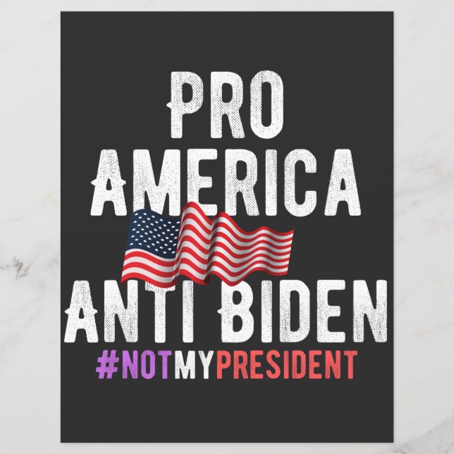 PRO AMÉRIQUE ANTI BIDEN (Devant)