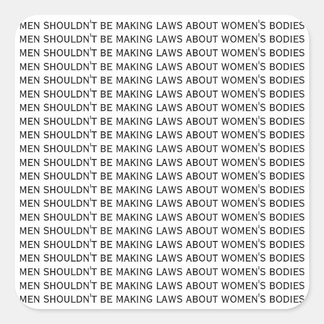 Pro Choice - Stickers Feminist (Devant)