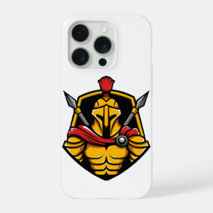 Pro Coque de téléphone Guerrier Spartan pour iPhone 15