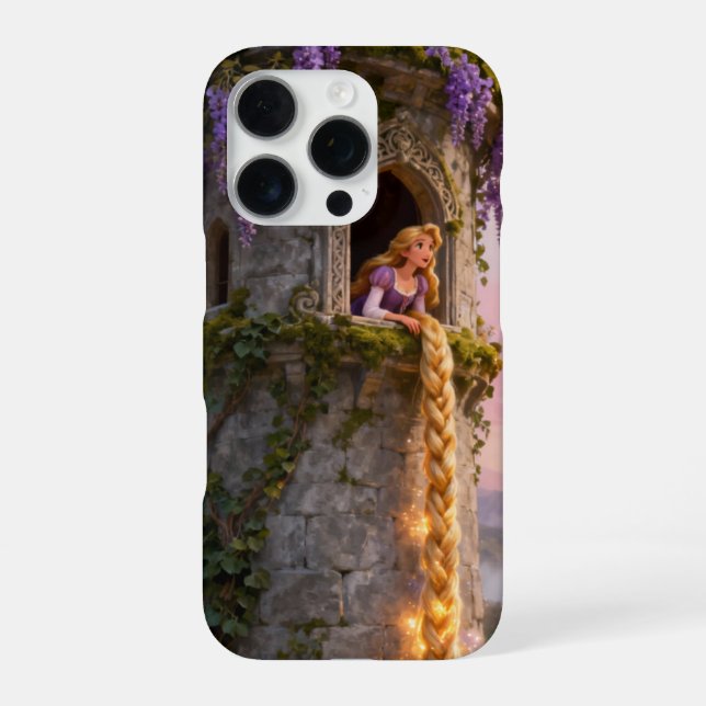 Pro Coque iPhone 16 Princesse aux Cheveux Dorés – Cont (Verso)
