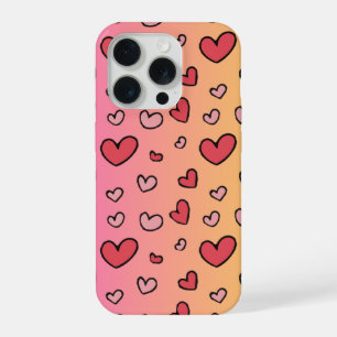 Pro coquet coeur rose coque iphone 15 pro.