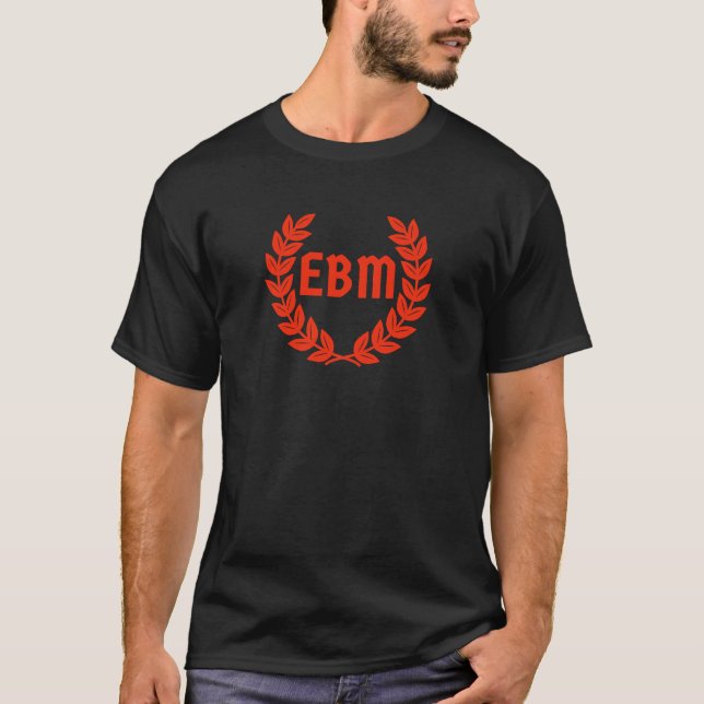 Pro-EBM Electronic Body Music T-Shirt EBM-Front (Devant)