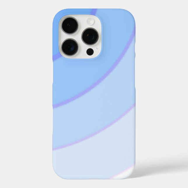 Pro Élégant Swirl Ombre iPhone 16 Coque (Verso)