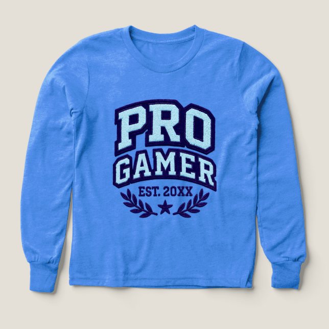 PRO GAMER — Varsity Chenille Patch (Motif recto)